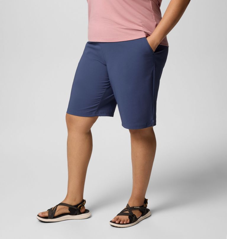 women all seasons long shorts - plus size