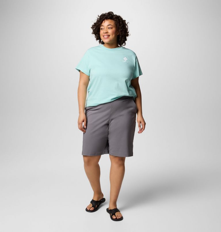 women all seasons long shorts - plus size