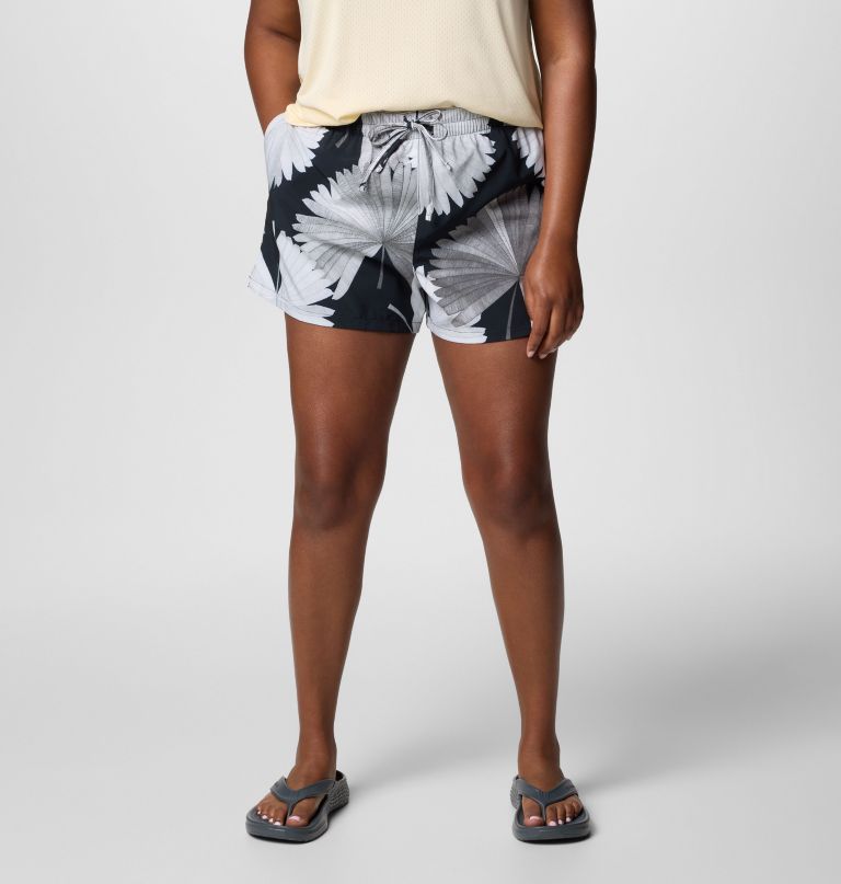 women bogata bay print shorts ii - plus size