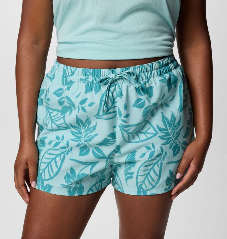 women bogata bay print shorts ii - plus size