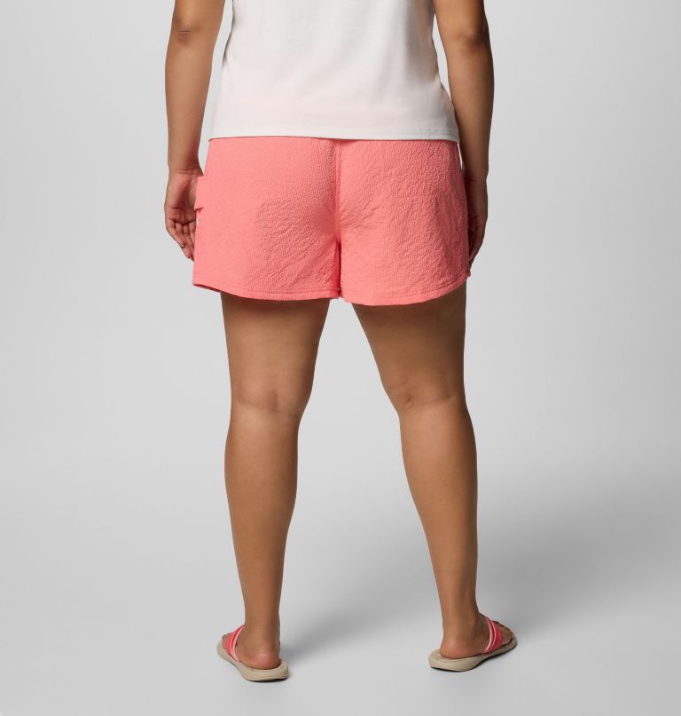women sucker for summer shorts - plus size