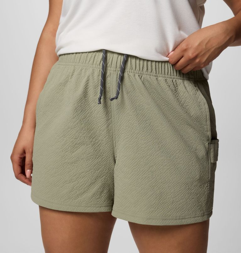 women sucker for summer shorts - plus size