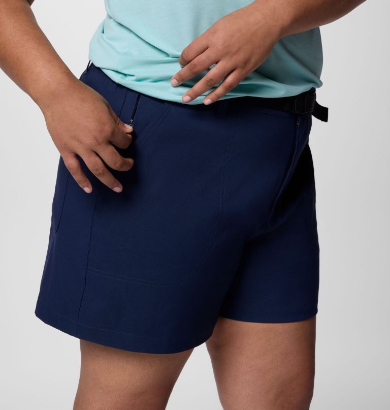 women brea falls nylon shorts - plus size