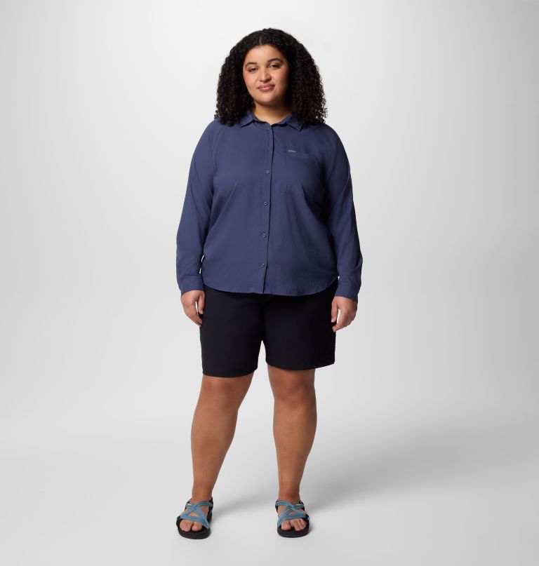 women leslie falls long shorts ii - plus size