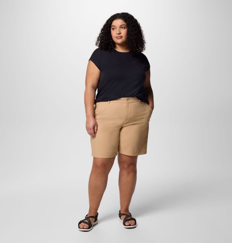 women leslie falls long shorts ii - plus size