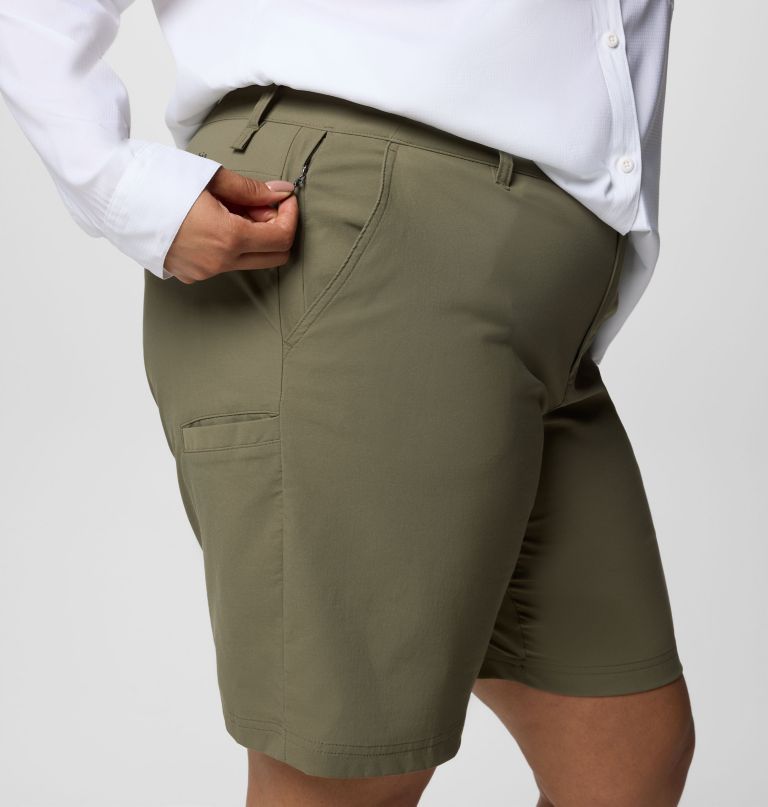 women leslie falls long shorts ii - plus size