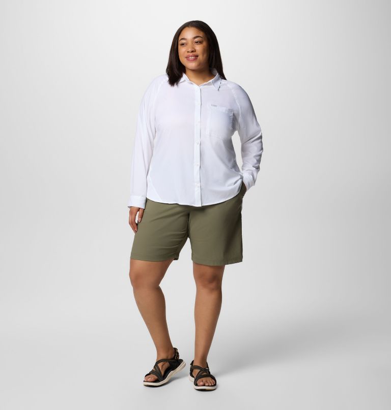 women leslie falls long shorts ii - plus size