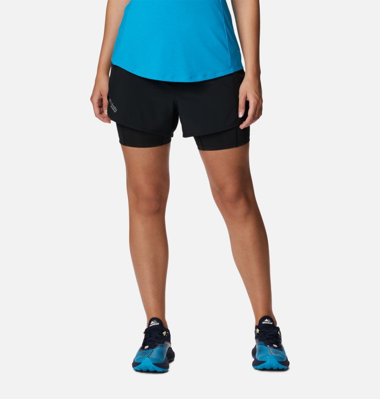 women endless trail 2-in-1 shorts