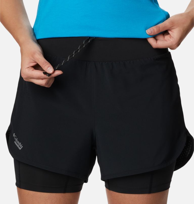 women endless trail 2-in-1 shorts