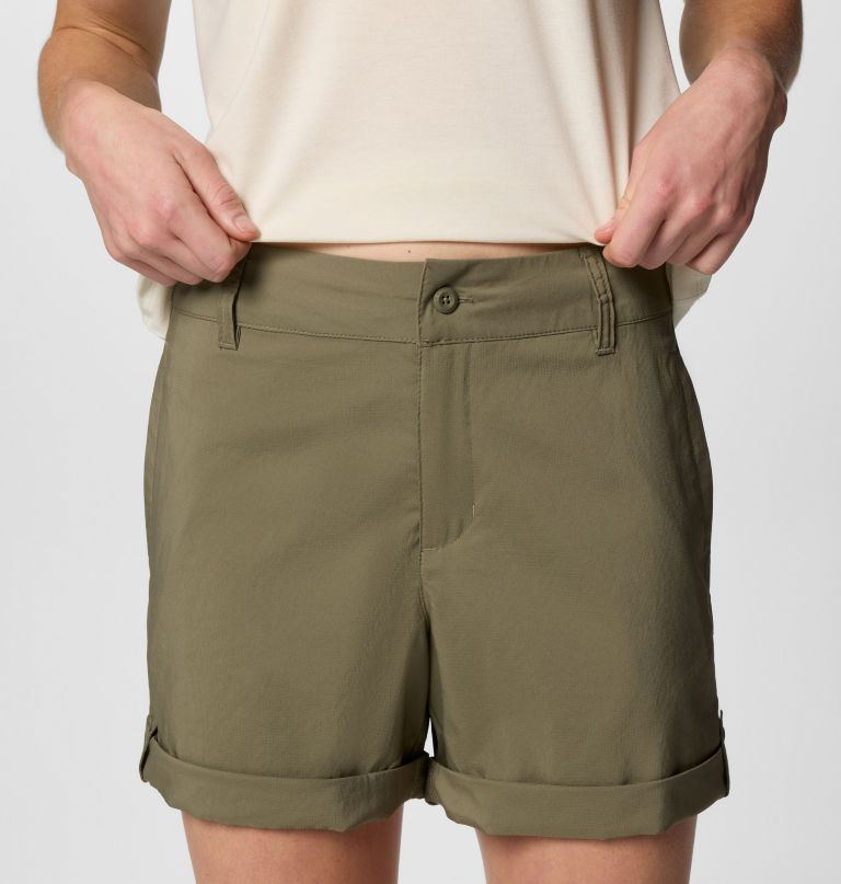 women silver ridge utility shorts