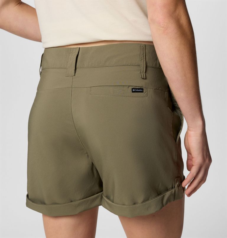 women silver ridge utility shorts