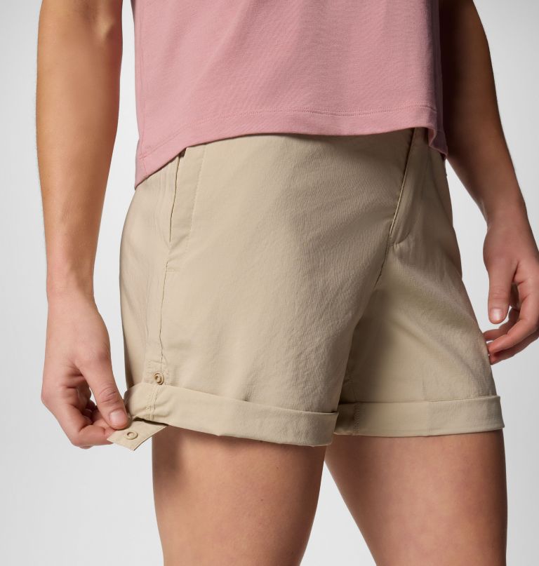 women silver ridge utility shorts