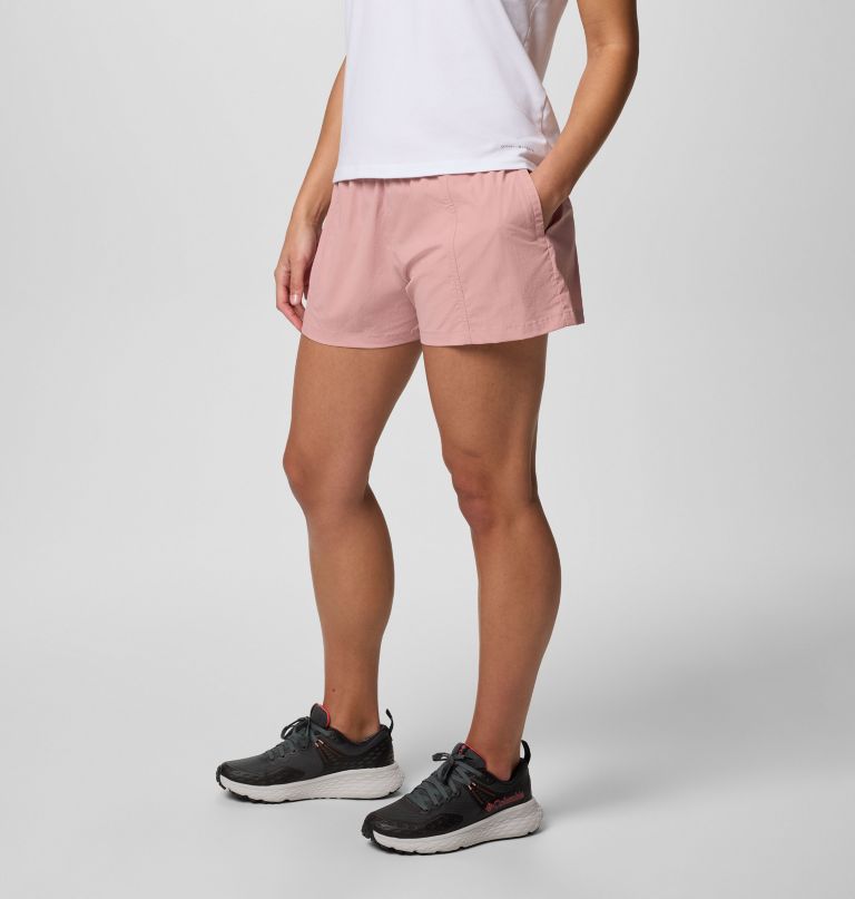 women boundless trek active shorts