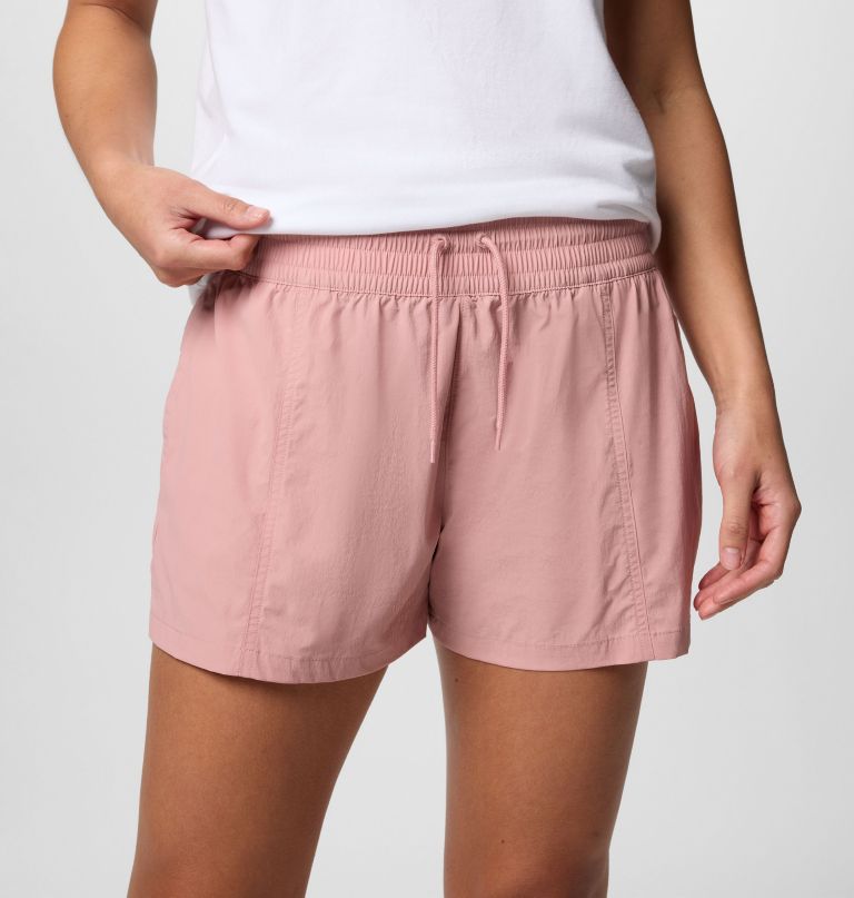 women boundless trek active shorts