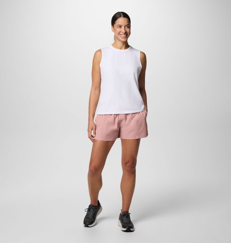women boundless trek active shorts