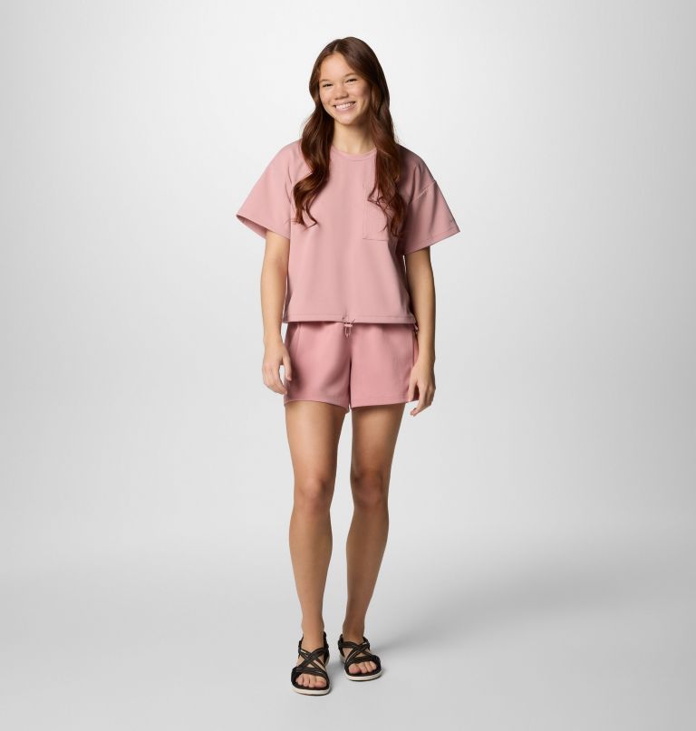 women granite point knit shorts