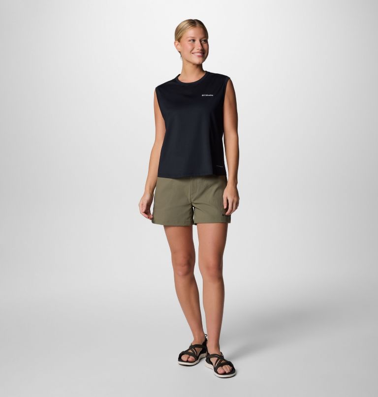 women brea falls nylon shorts