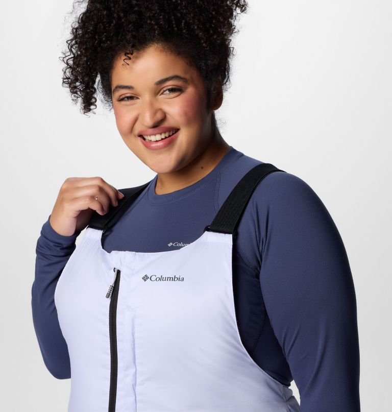 women iceventure ii bib - plus size