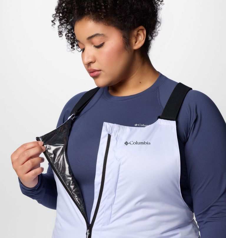 women iceventure ii bib - plus size