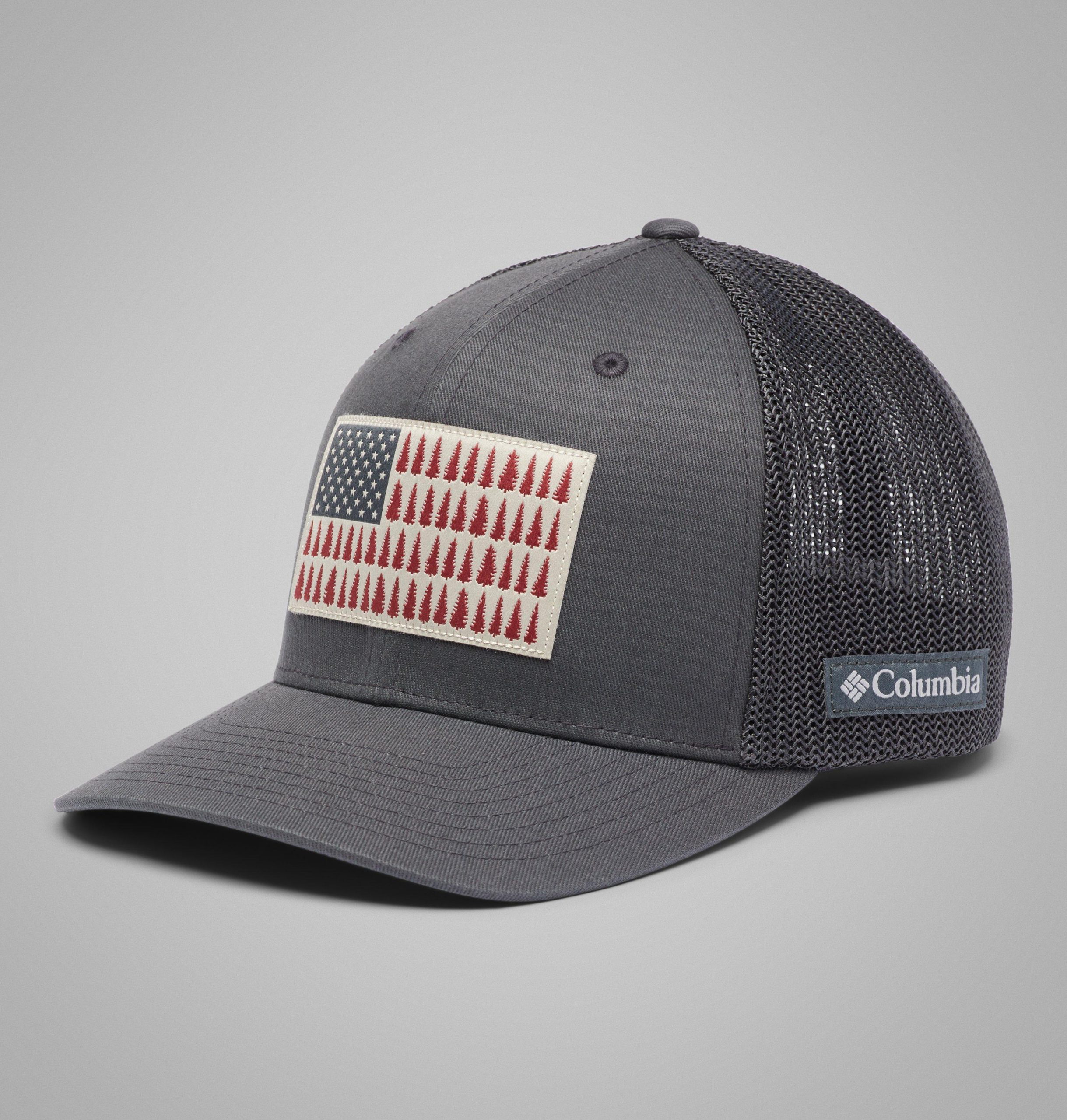 columbia mesh tree flag baseballpet