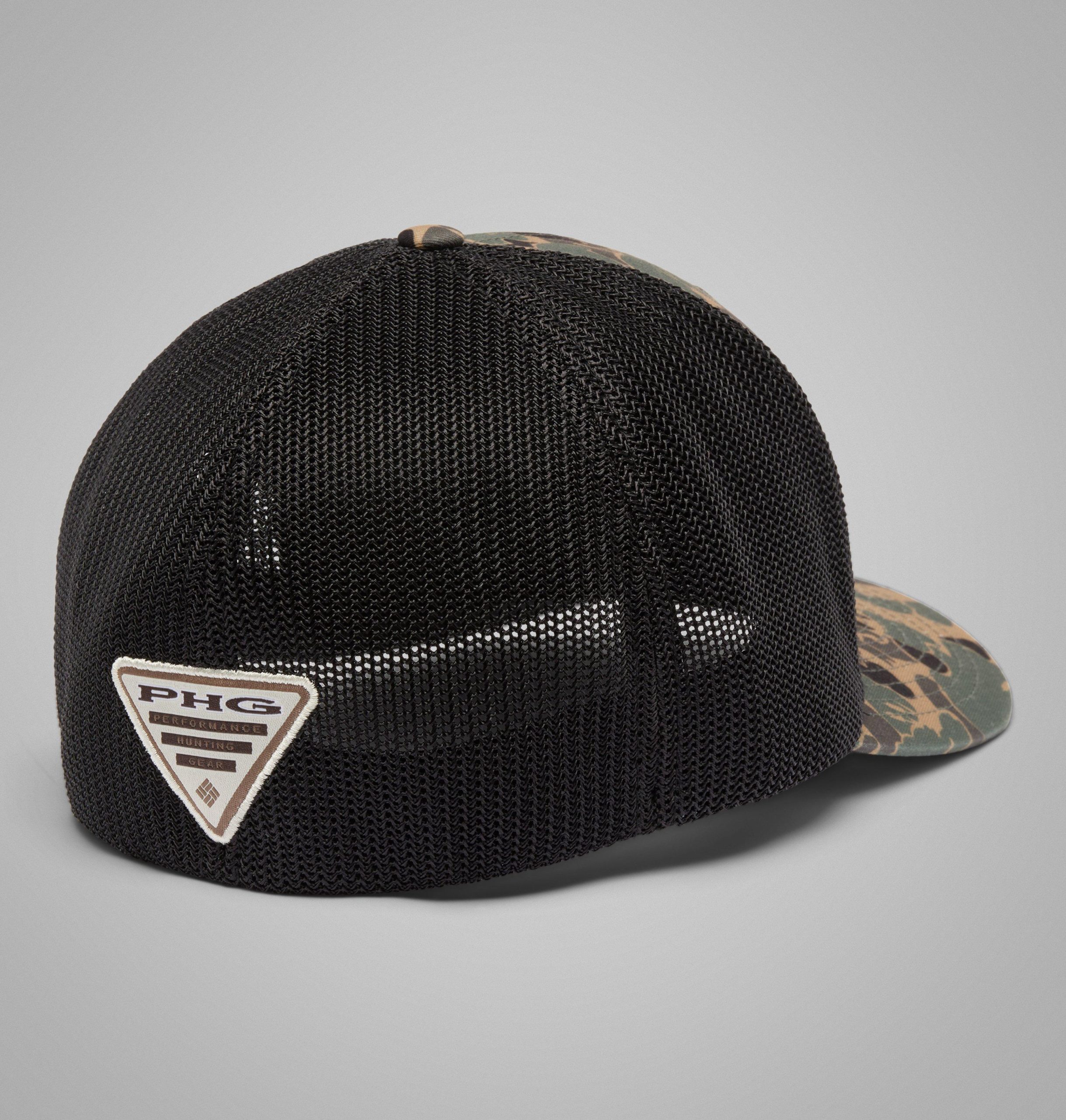 collegiate phg camo mesh baseballpet