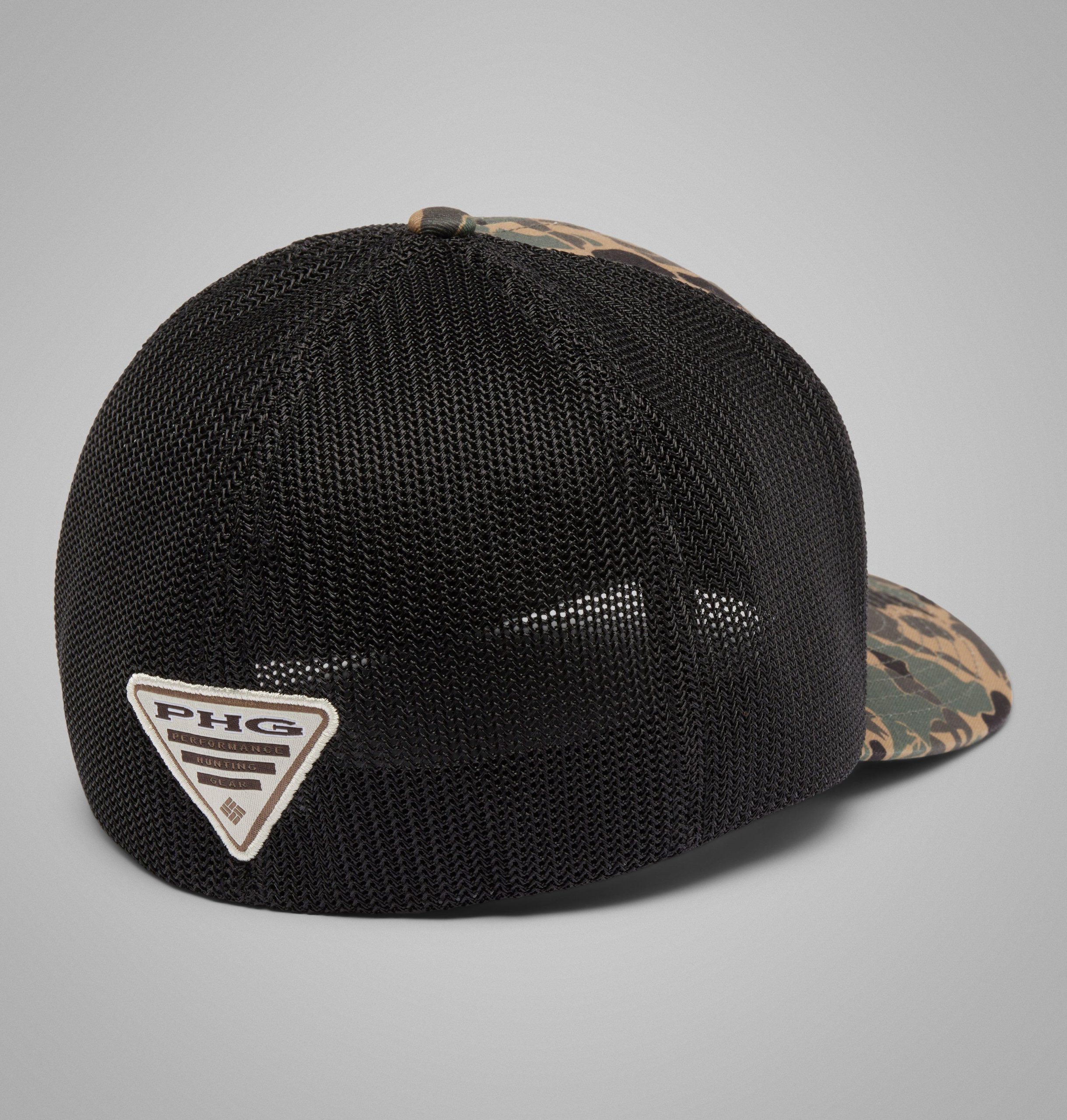 collegiate phg camo mesh baseballpet
