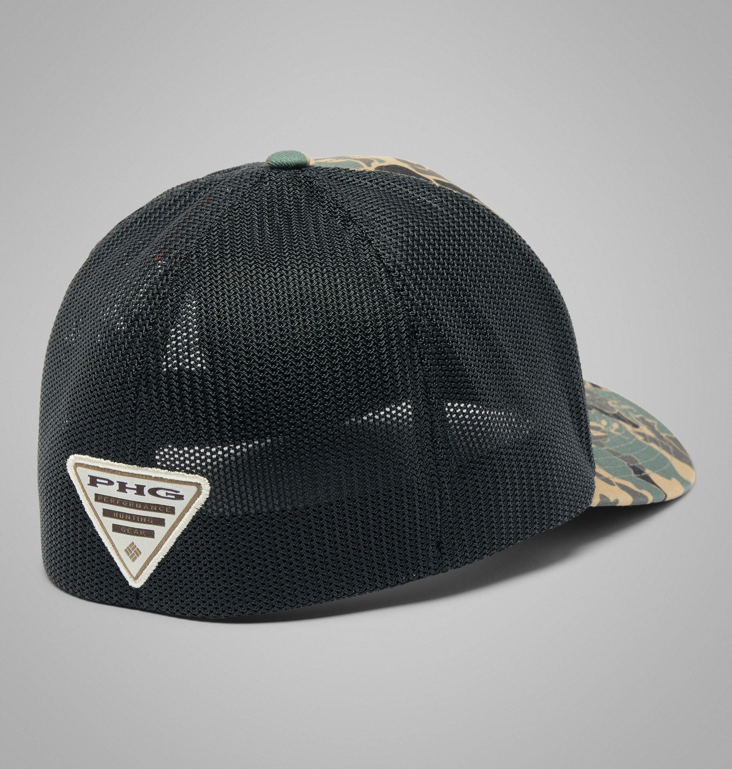 collegiate phg camo mesh baseballpet - west virginia