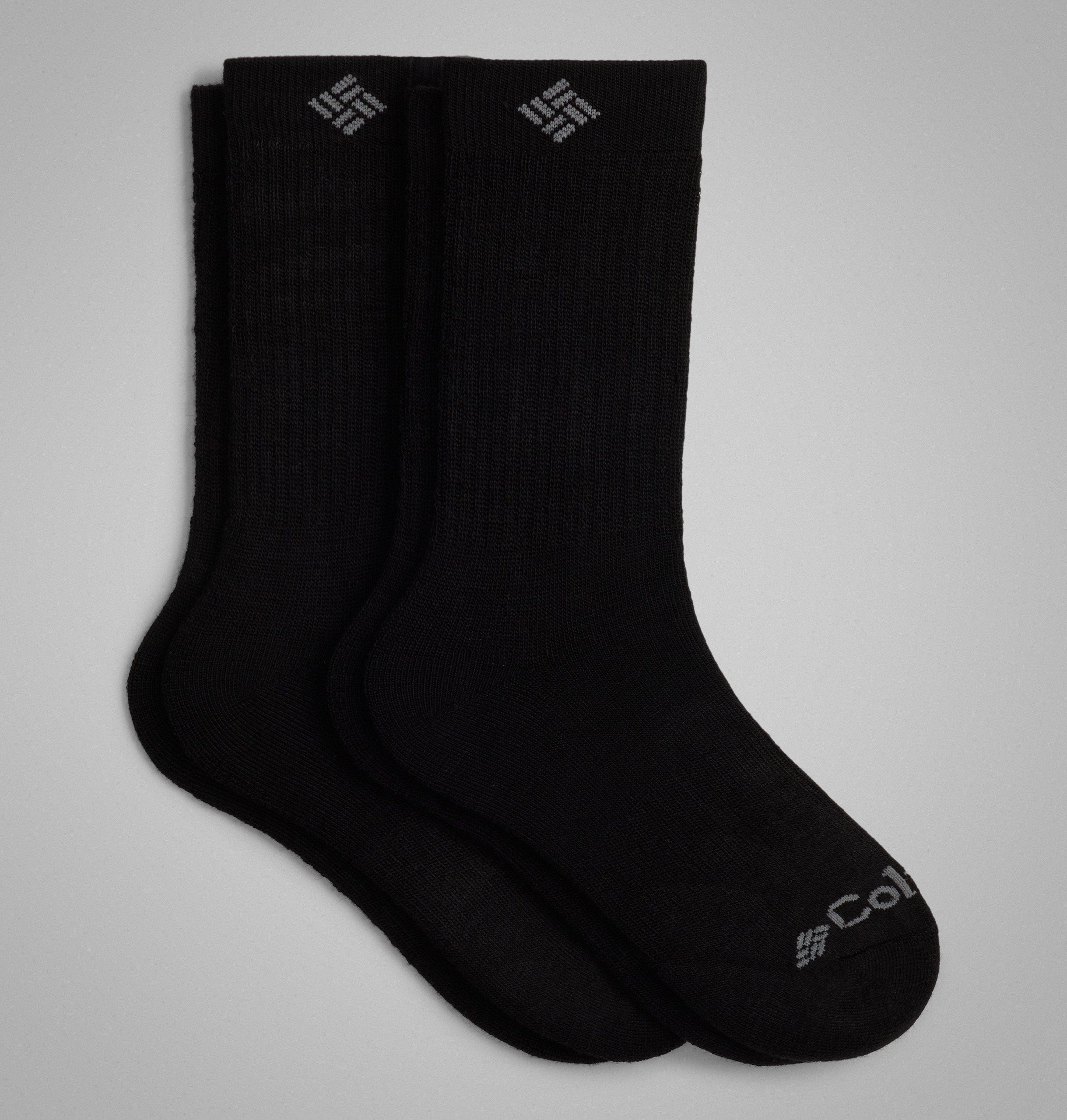 heren wollen sokken crew - 2 stuks