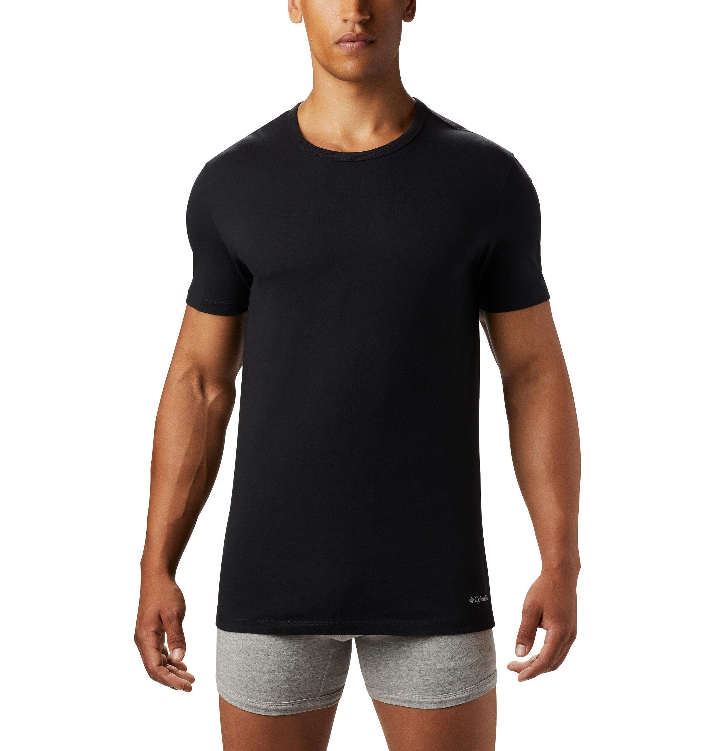 heren t-shirt met ronde hals klassieke pasvorm - 3-pack
