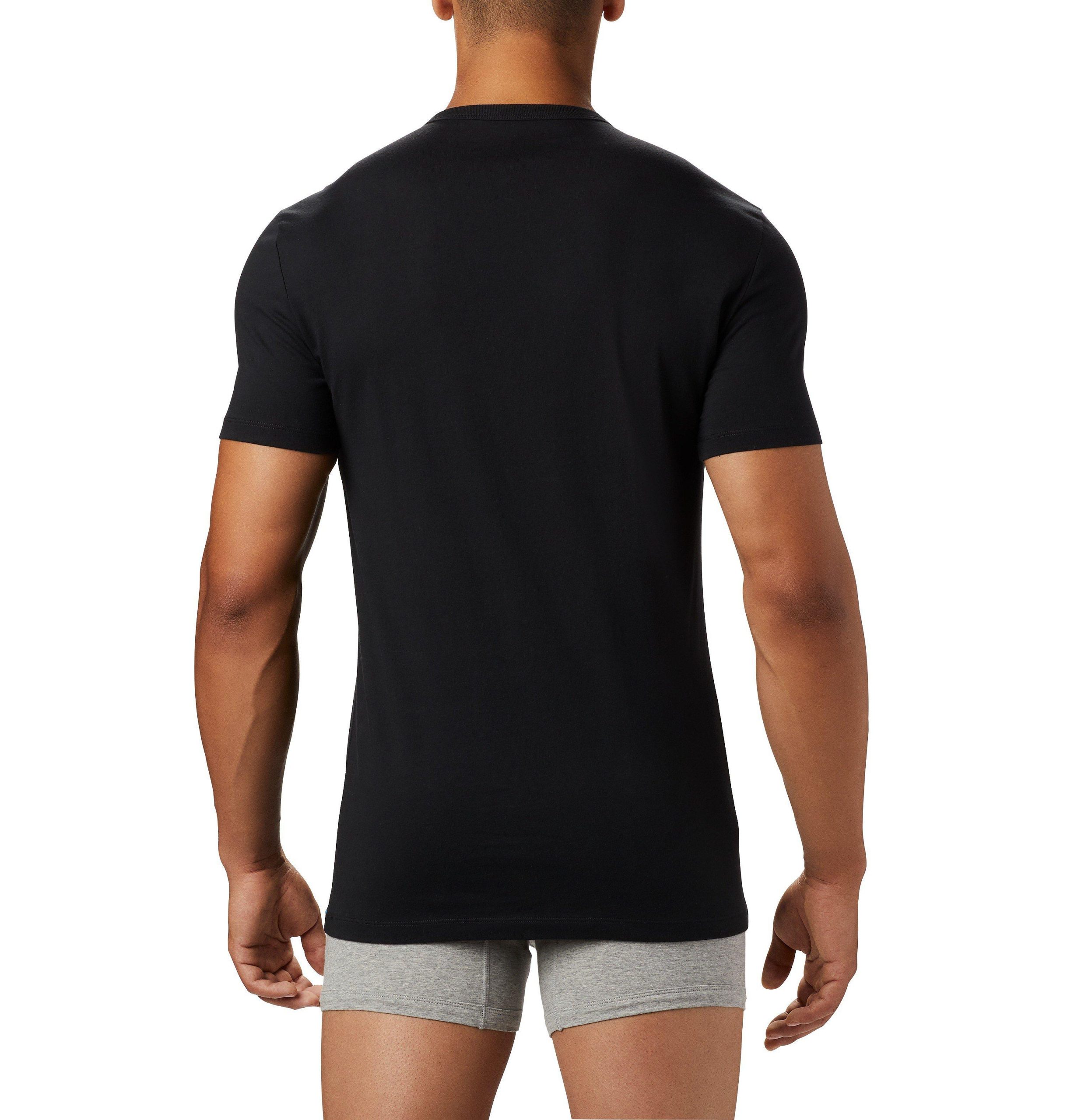 heren t-shirt met ronde hals klassieke pasvorm - 3-pack