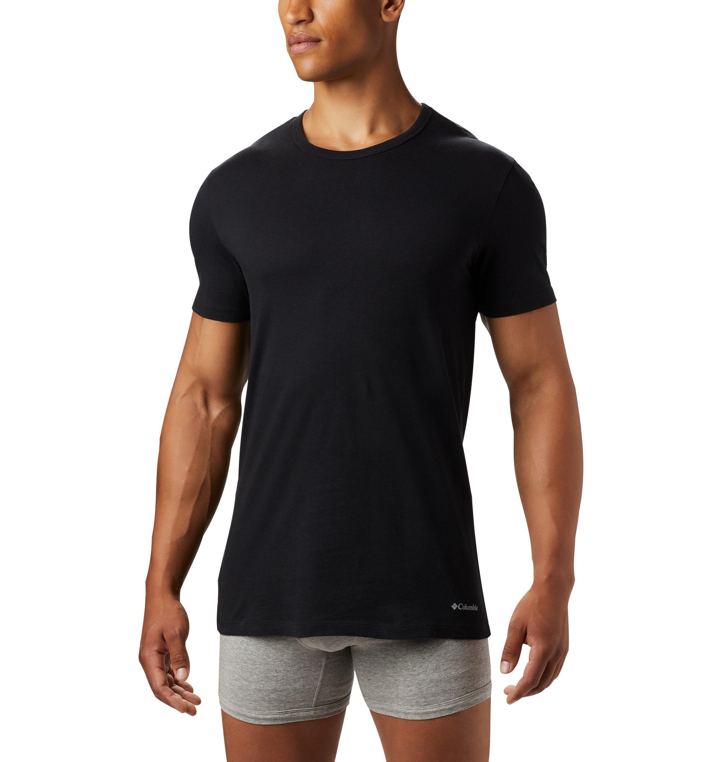 heren t-shirt met ronde hals klassieke pasvorm - 3-pack