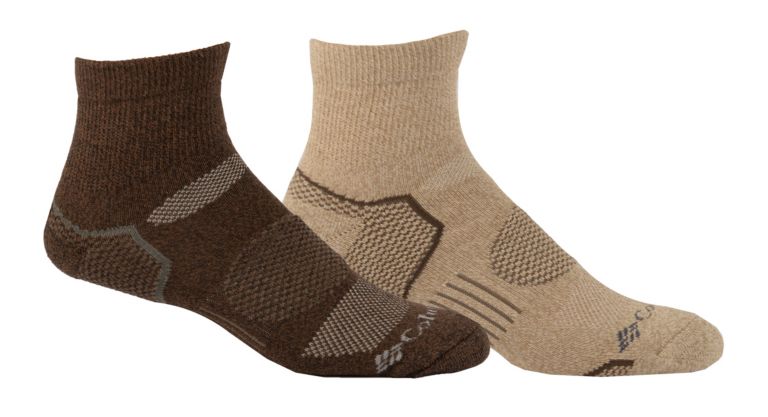 men balance point walk quarter socks
