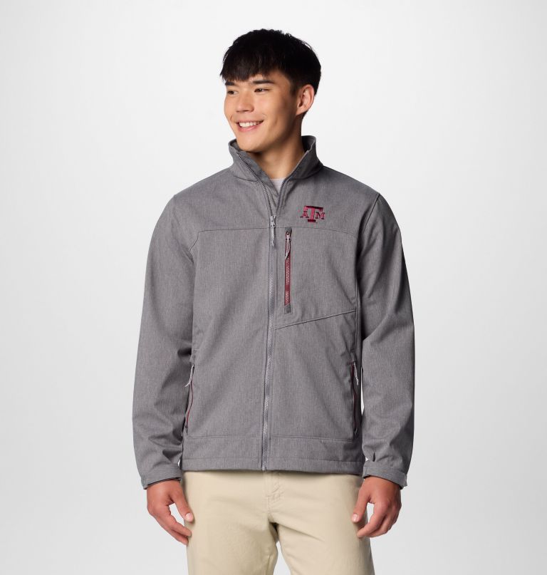 men collegiate ascender iii softshell - texas am