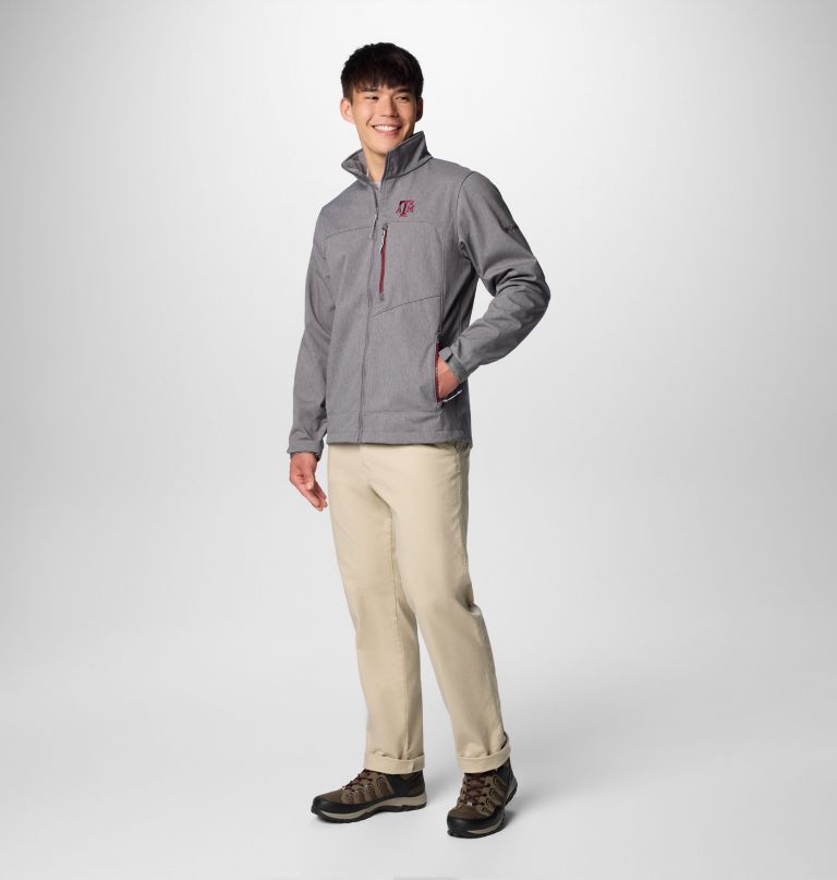 men collegiate ascender iii softshell - texas am