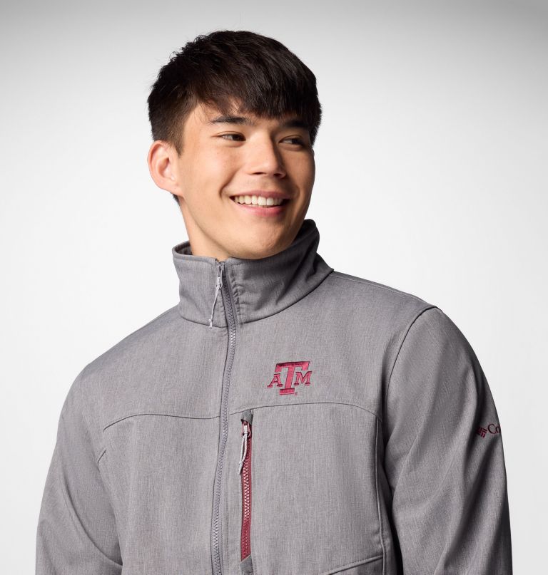 men collegiate ascender iii softshell - texas am