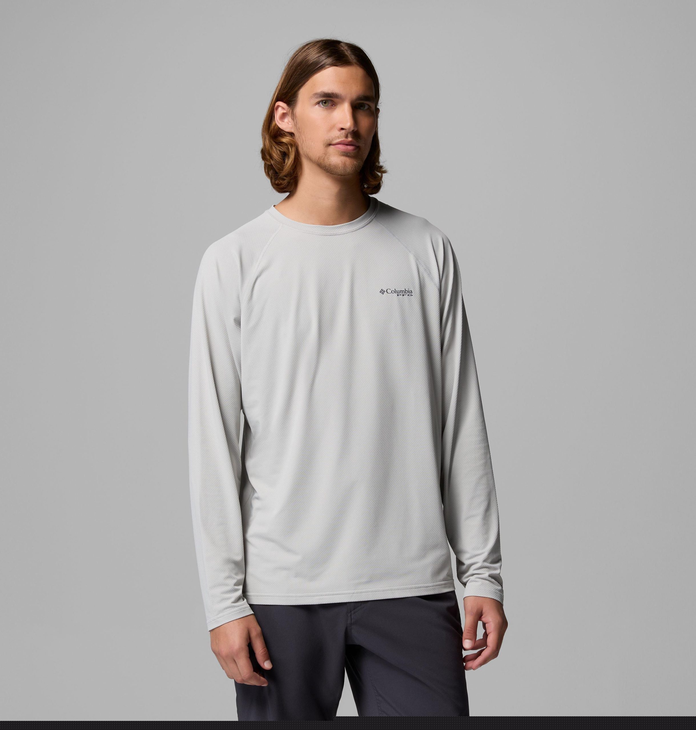 heren pfg solar stream ii shirt met lange mouwen