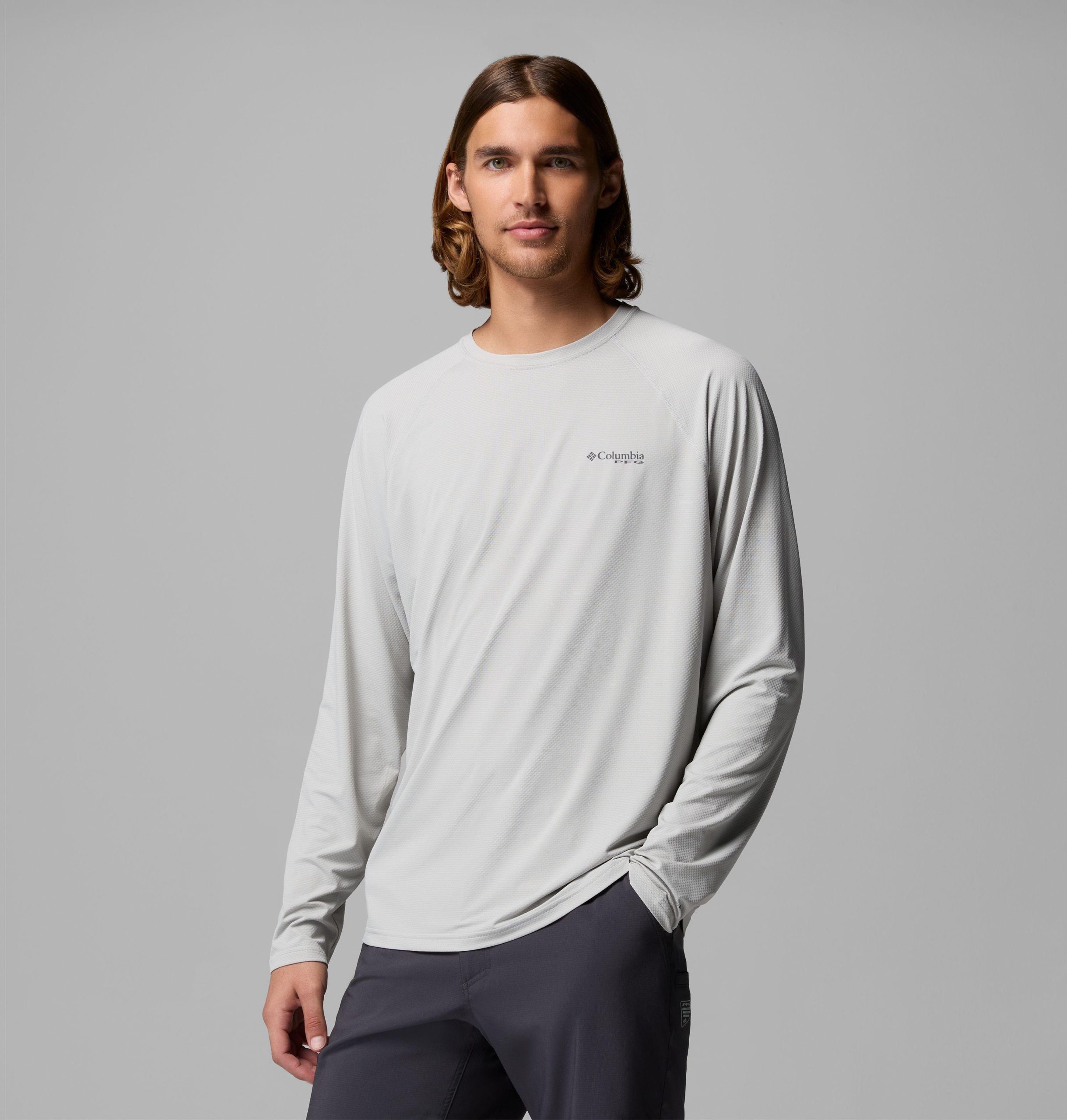 heren pfg solar stream ii shirt met lange mouwen