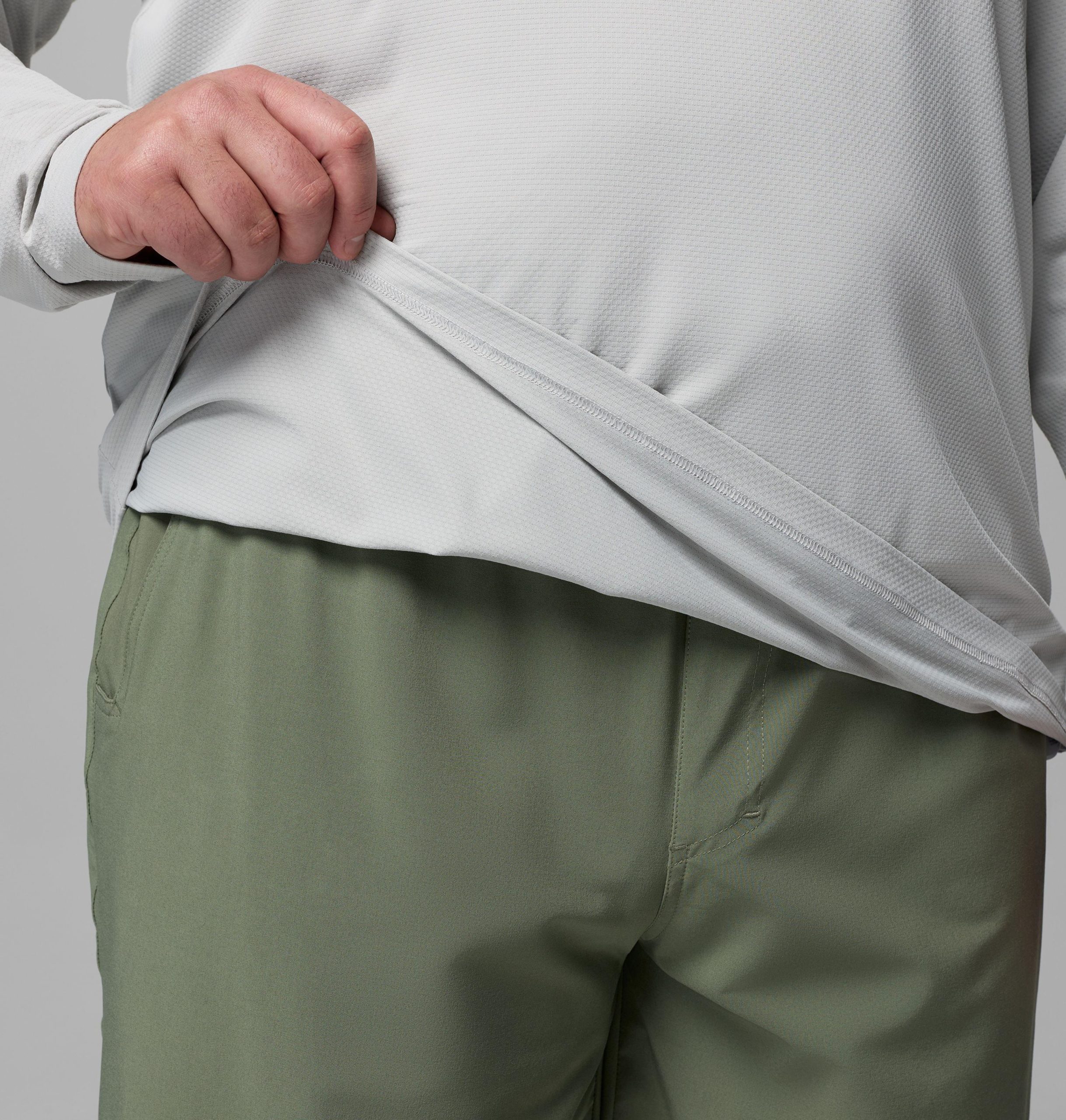 heren pfg solar stream ii shirt met lange mouwen - grote maten