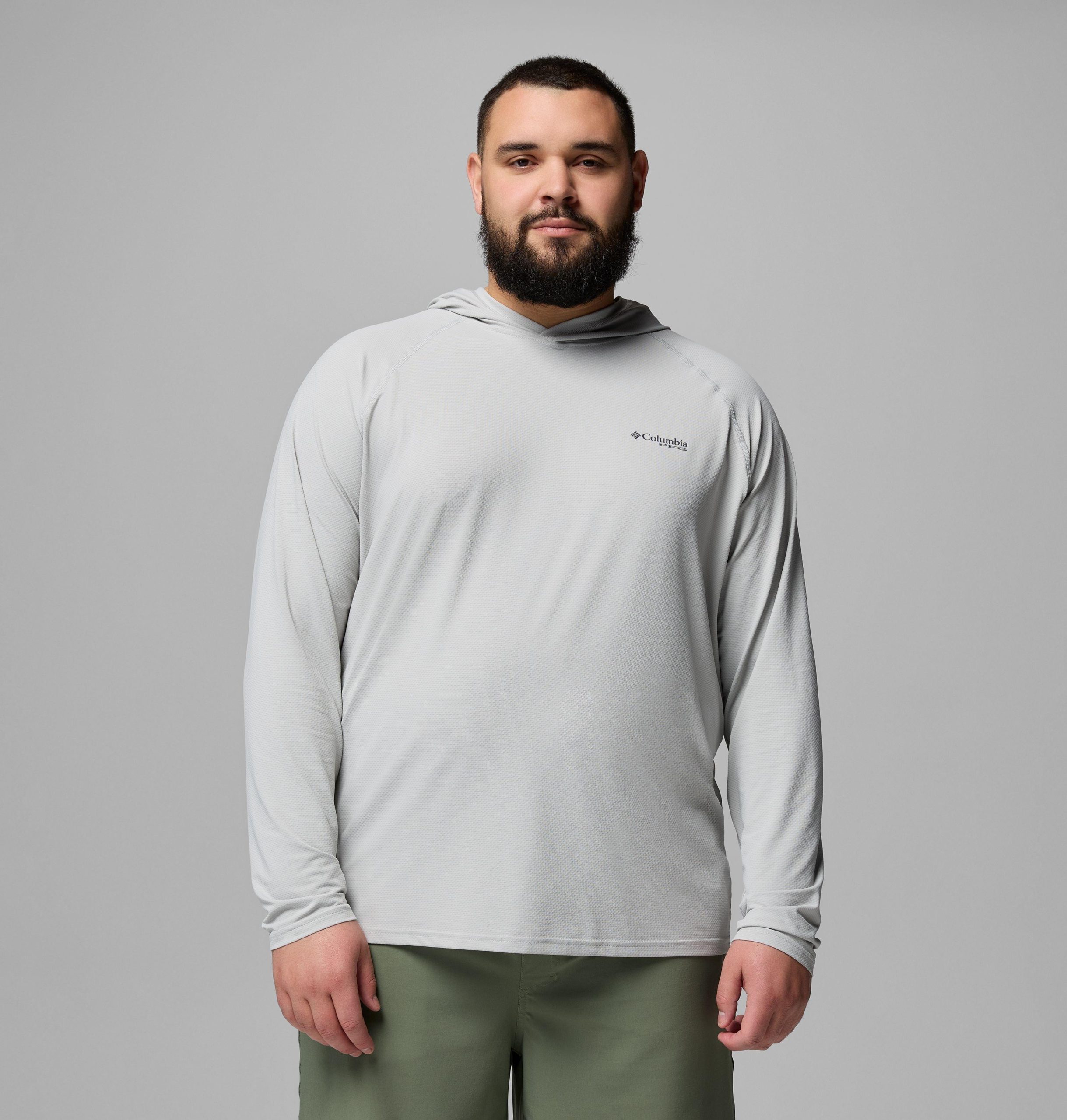 pfg solar stream ii hoodie voor heren - grote maten