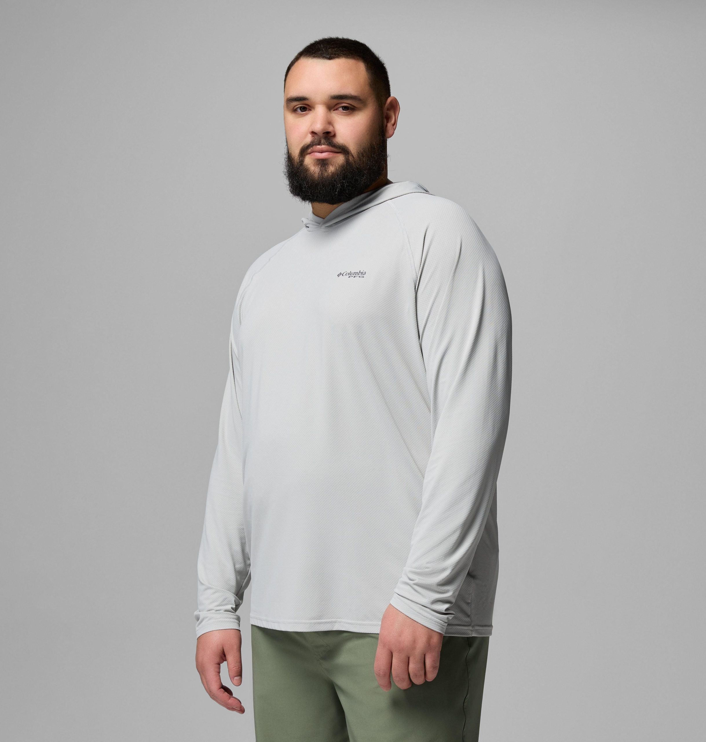 pfg solar stream ii hoodie voor heren - grote maten