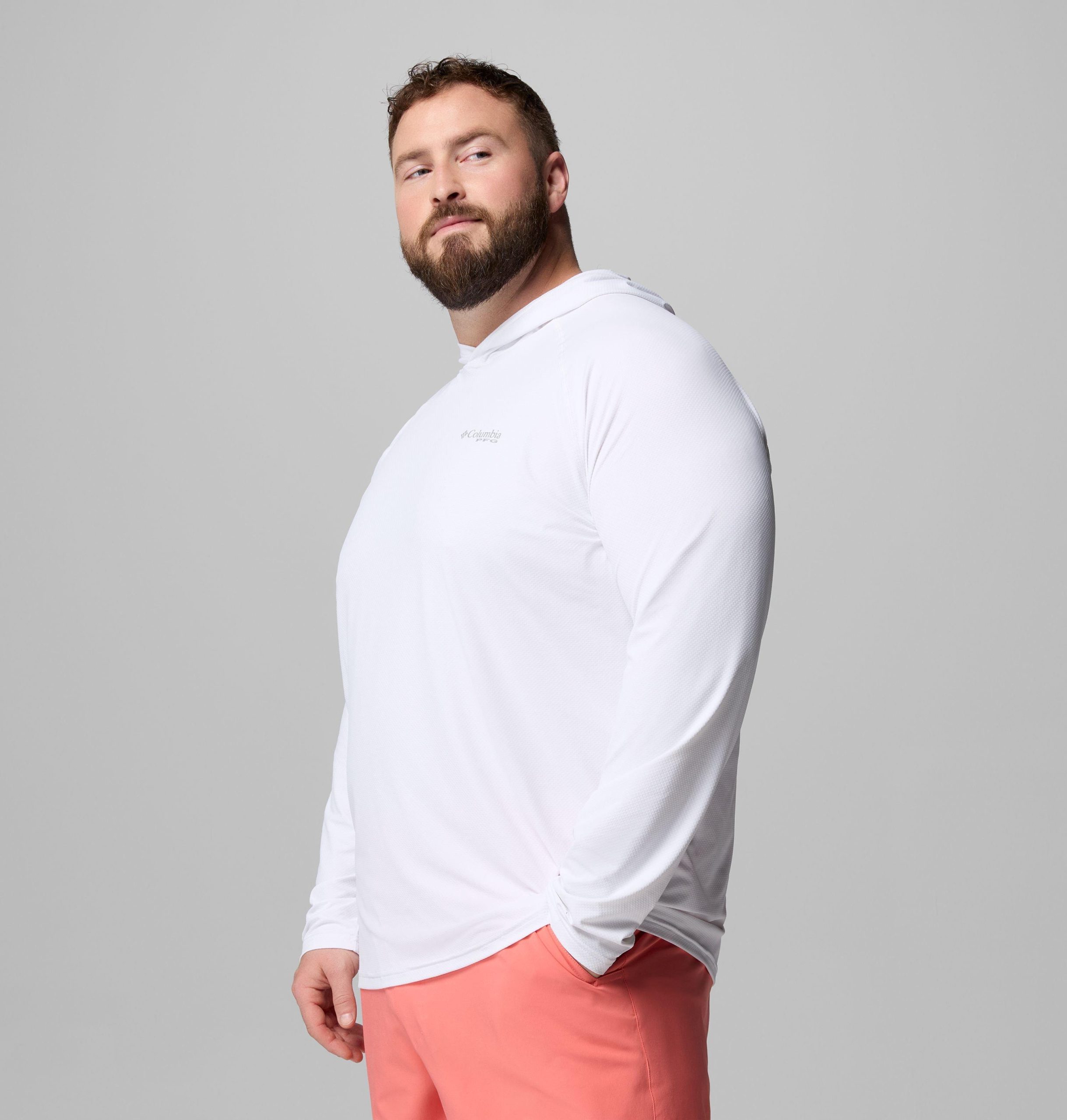 pfg solar stream ii hoodie voor heren - grote maten