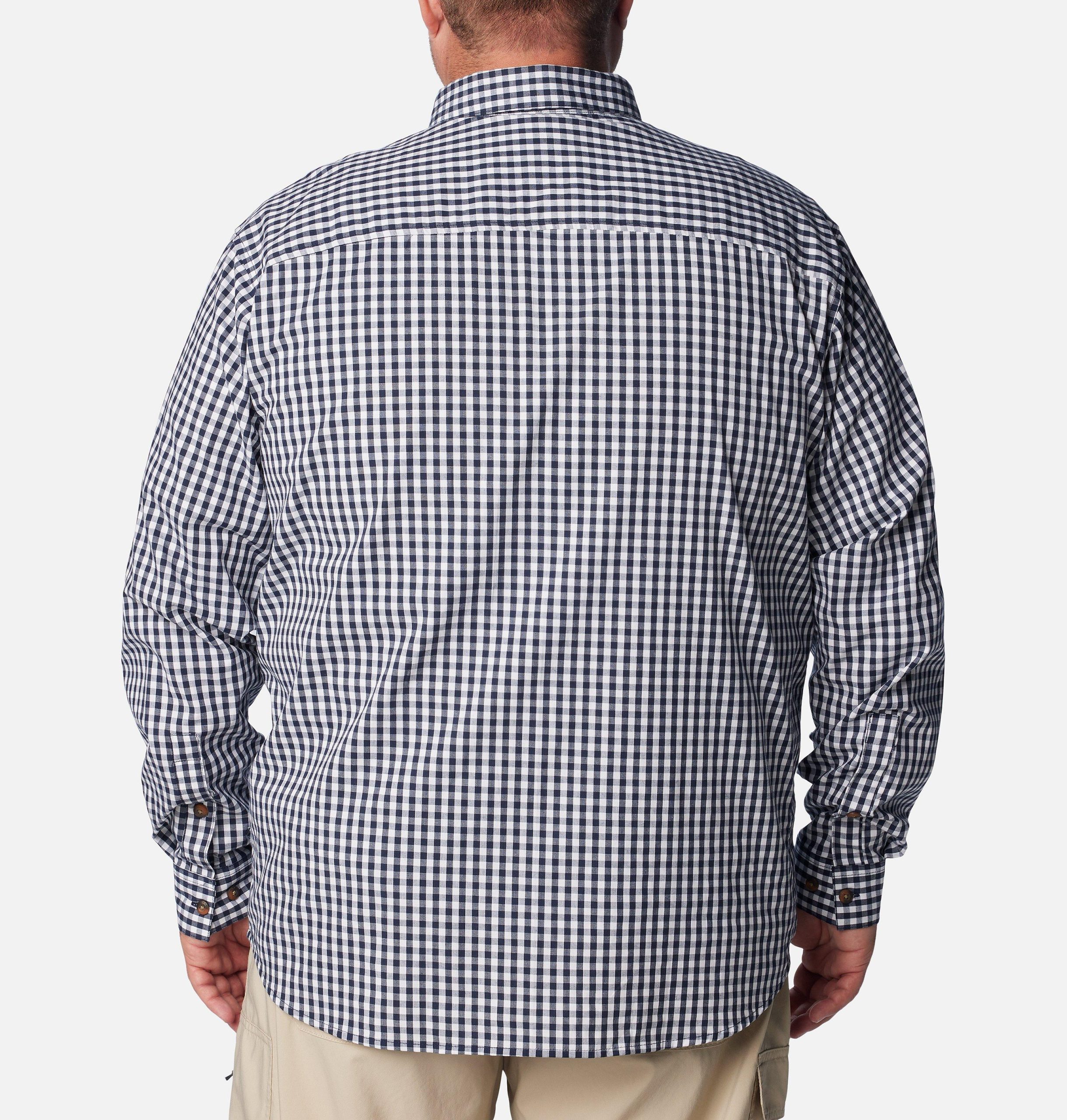 heren rapid rivers ii shirt met lange mouwen - grote maten