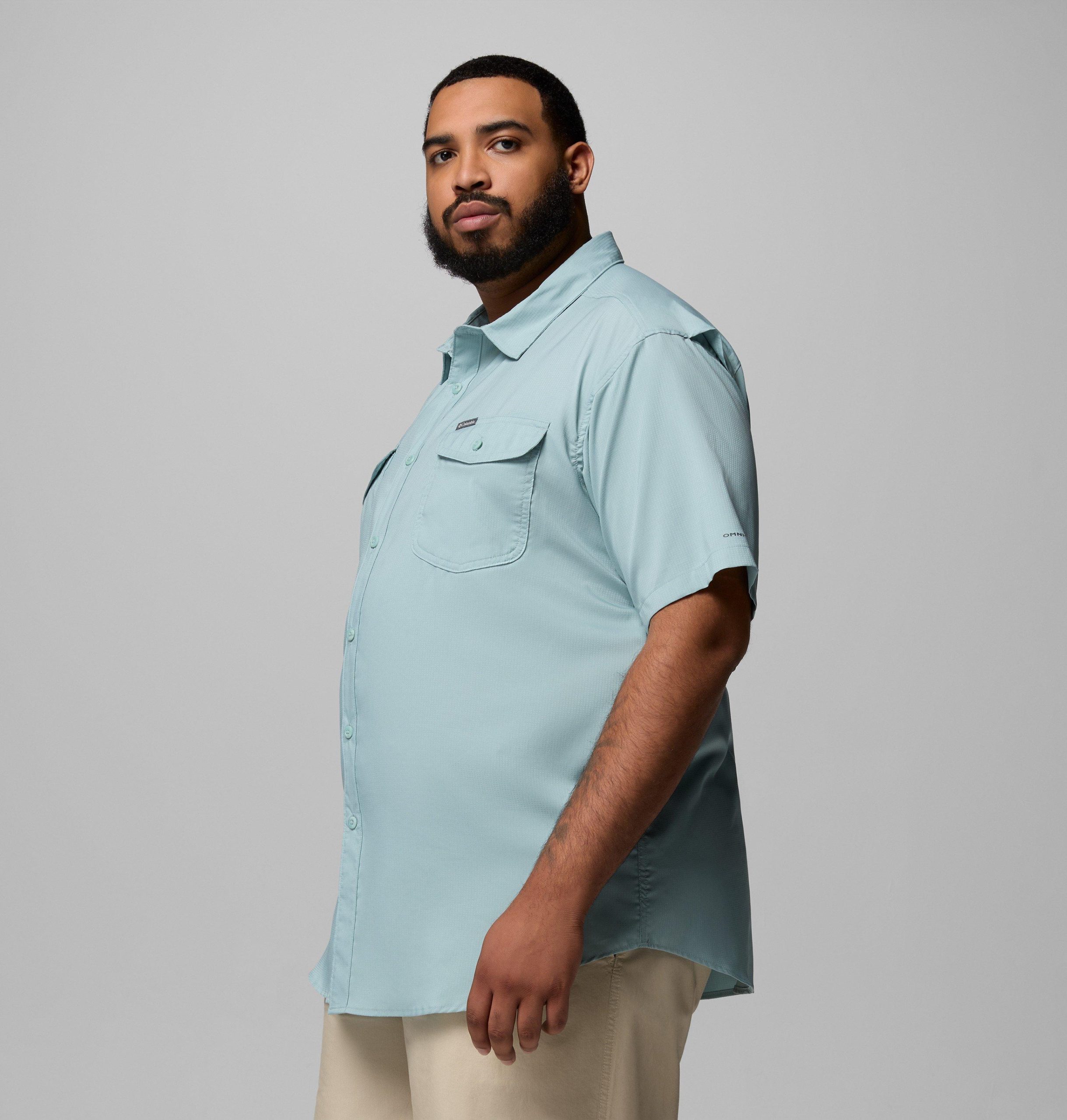 heren utilizer ii effen shirt met korte mouwen – maat large