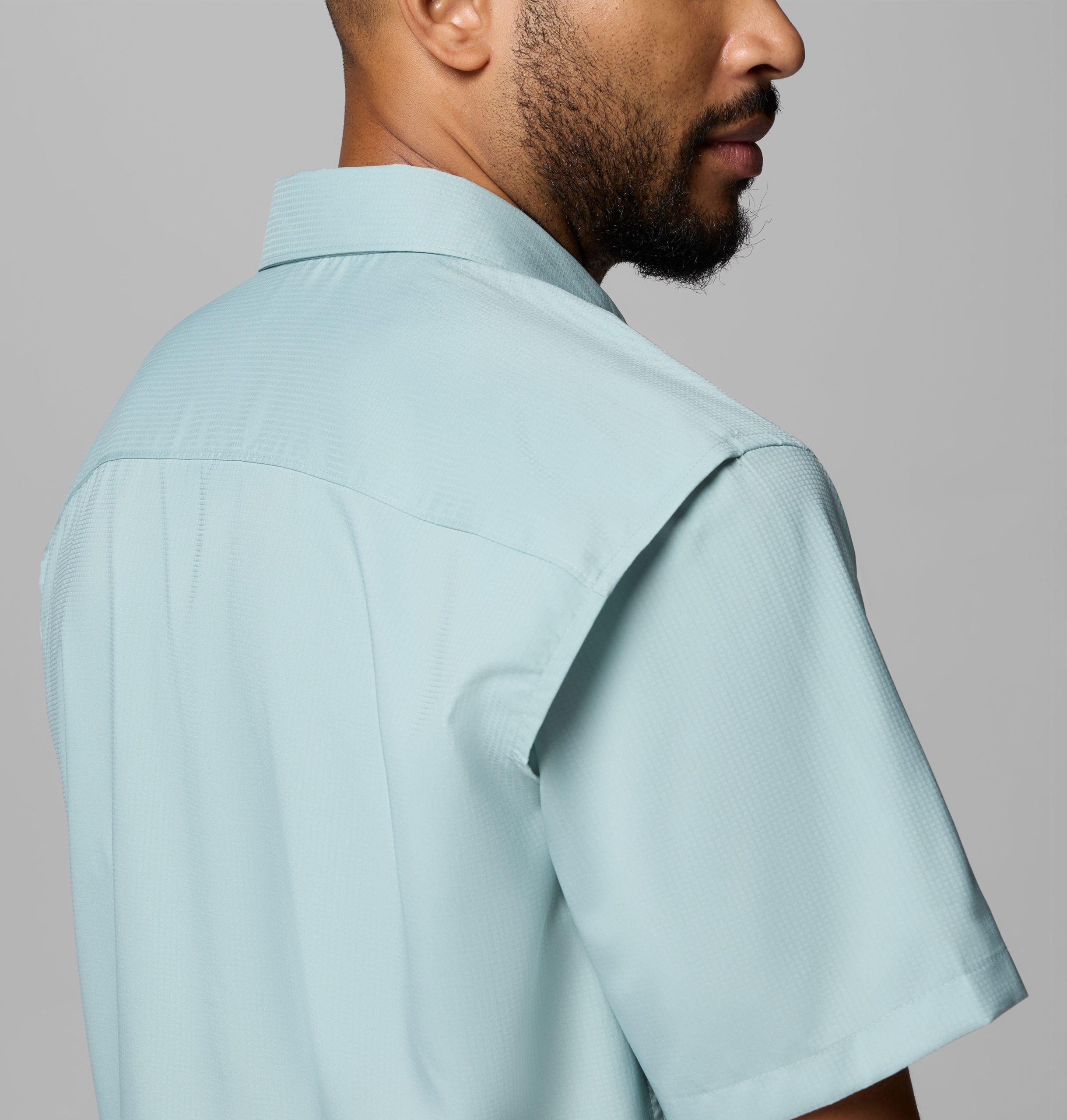 heren utilizer ii effen shirt met korte mouwen – lang