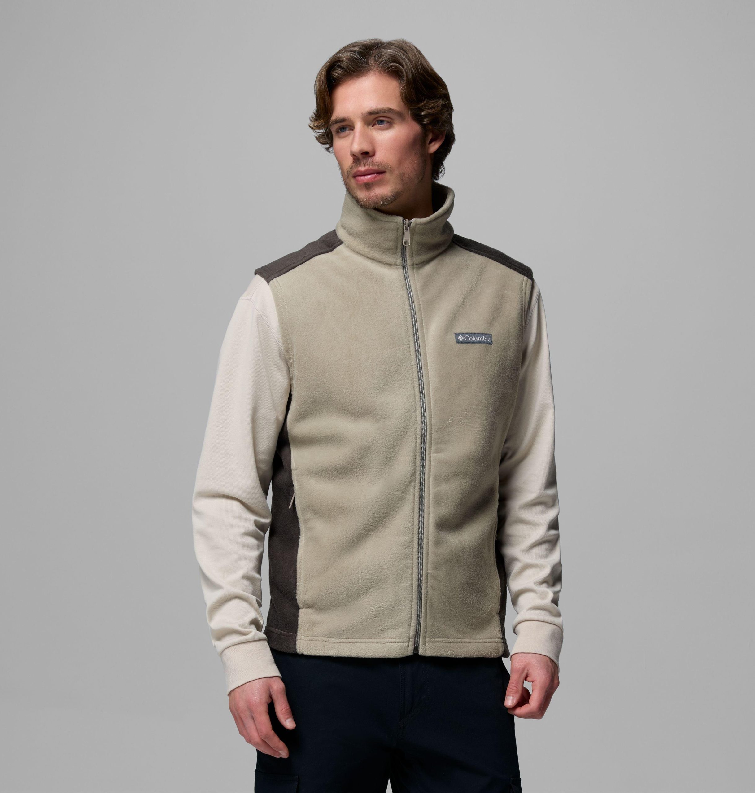 heren steens mountain fleece vest