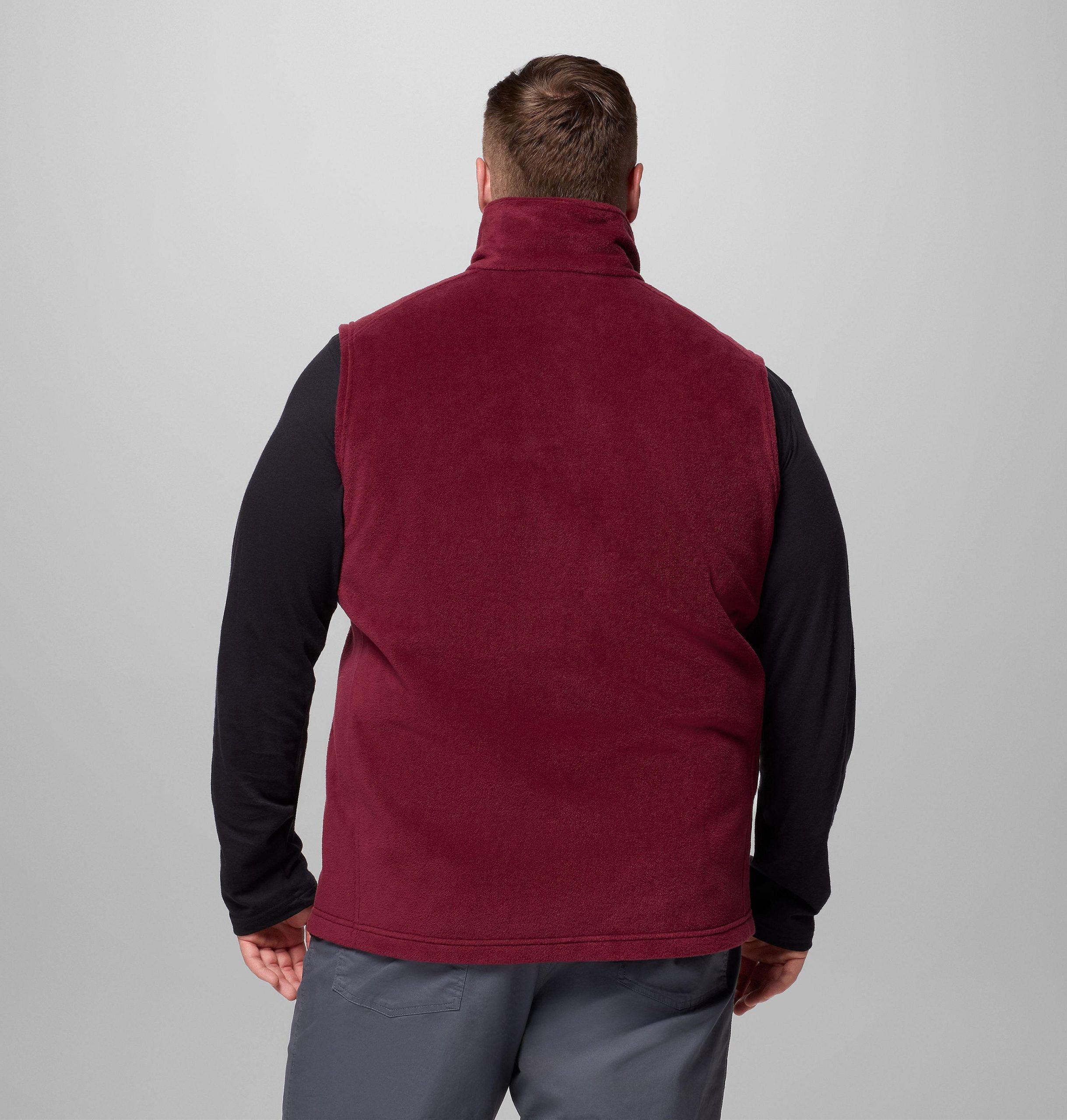 heren steens mountain fleece vest - groot