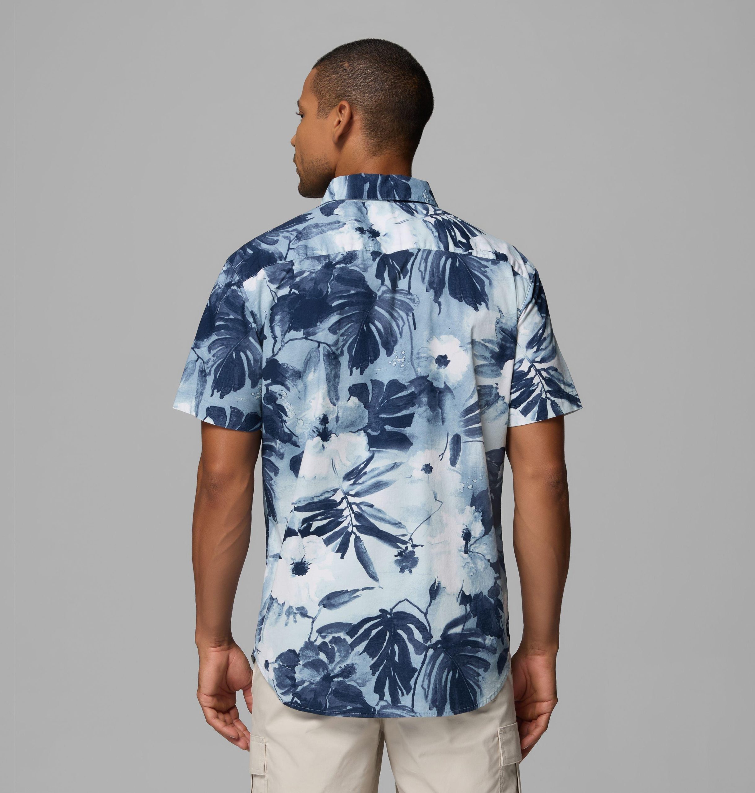 heren t-shirt met korte mouwen en print van rapid rivers