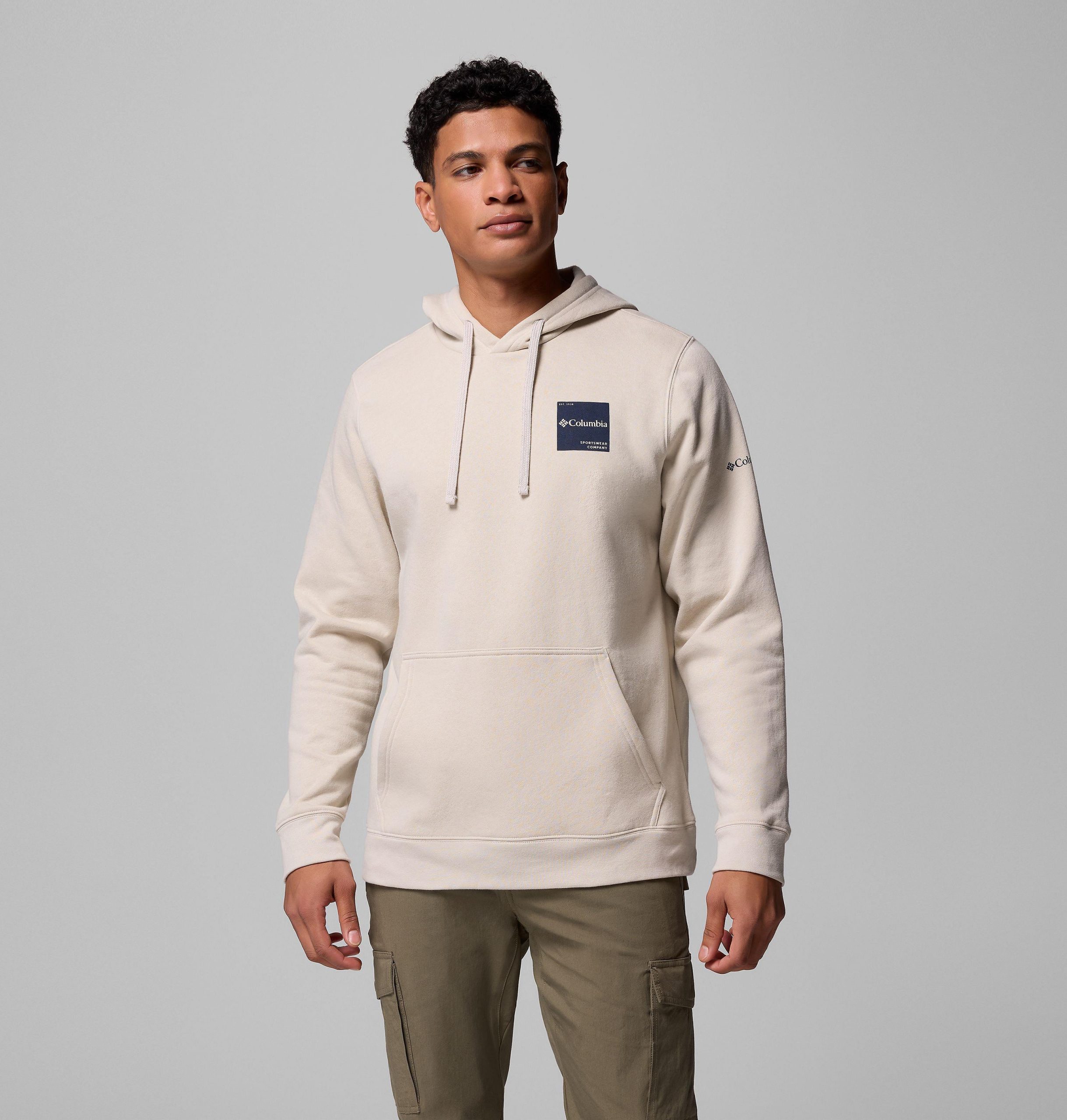heren columbia trek hoodie