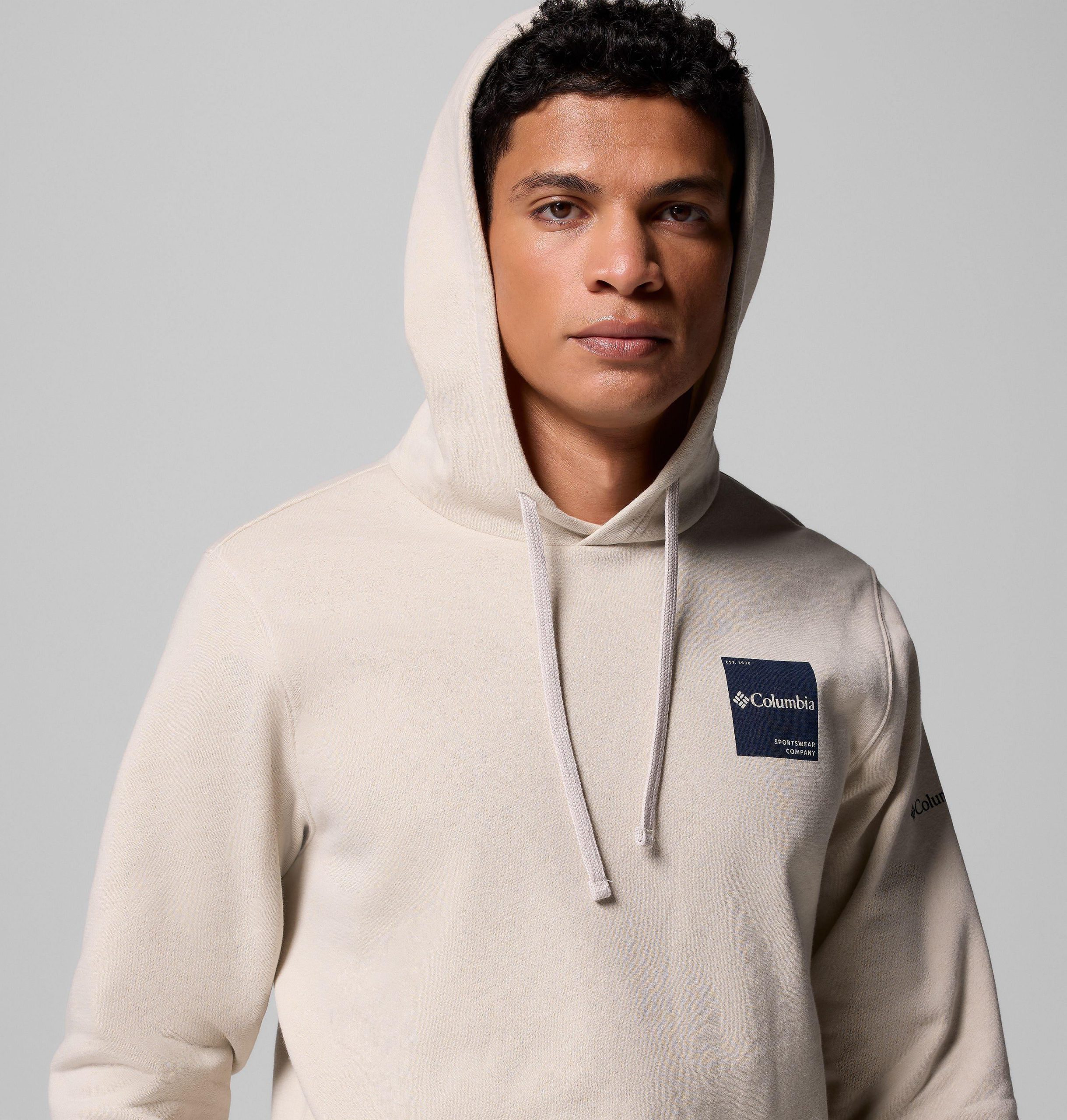 heren columbia trek hoodie