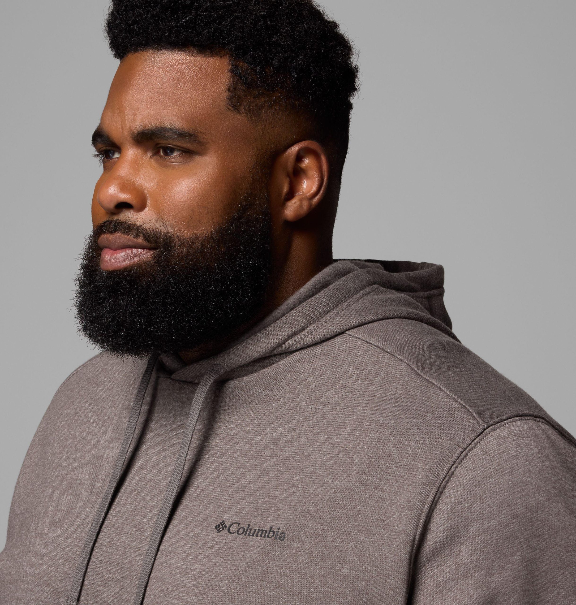 heren columbia trek hoodie - groot